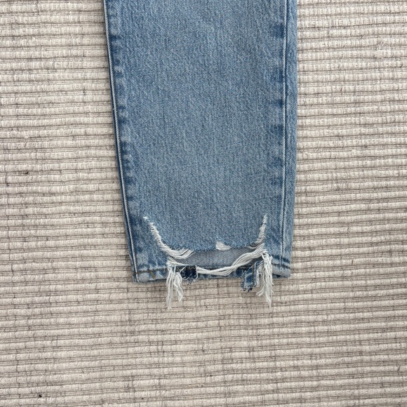 Frame Light Blue Distressed Women Jeans - Picture 6 of 7